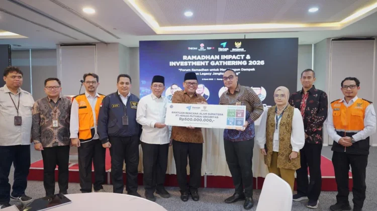 PT Henan Putihrai Sekuritas Tunaikan Zakat dan Sedekah Saham Bantu Sumatra