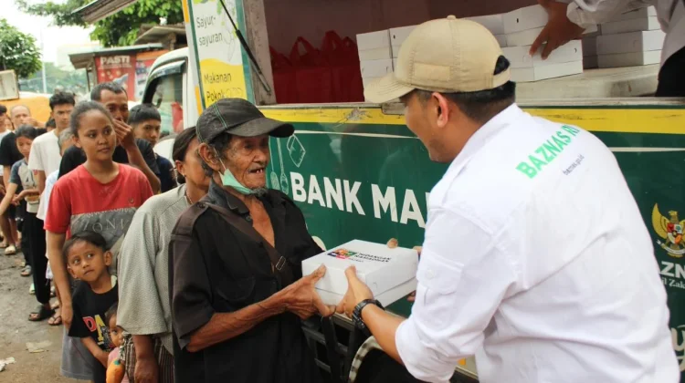 BAZNAS Distribusikan  Hidangan Berkah Ramadan bagi Mustahik Jabodetabek