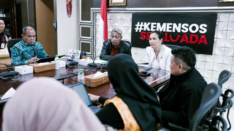 Kemensos–Kemen PPA Bahas Pemulihan Korban Bencana