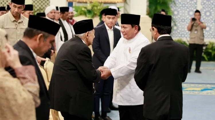 Presiden Prabowo Apresiasi Ceramah Quraish Shihab saat Nuzulul Qur’an di Istana