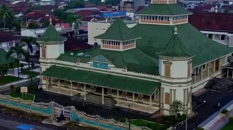 Masjid Agung Manonjaya Tasikmalaya Siap Layani Pemudik