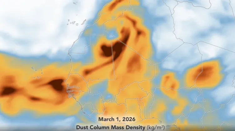 NASA Ungkap Debu Sahara Sapu Eropa, Picu Fenomena 'Hujan Kotor' di Sejumlah Negara