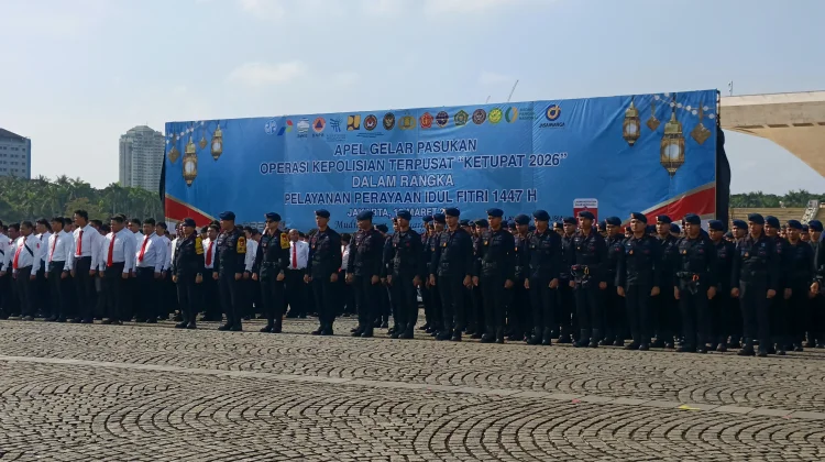 Polri Gelar Apel Pasukan Operasi Ketupat 2026, Siapkan Pengamanan Mudik