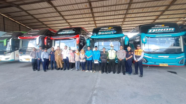 Dishub Bekasi Gelar Ramp Check di Terminal Cikarang
