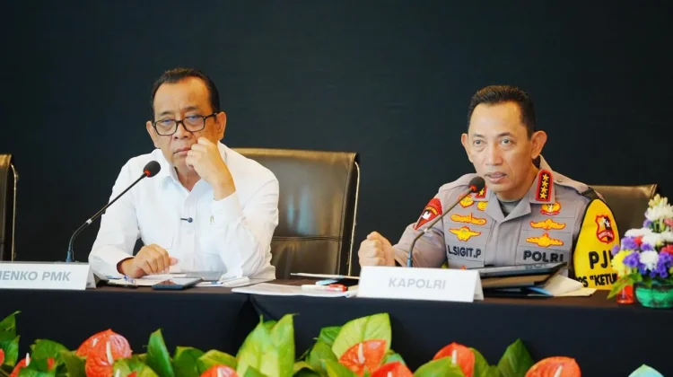 Kapolri Tinjau Pelabuhan Merak, Pastikan Kesiapan Fasilitas Mudik Lebaran