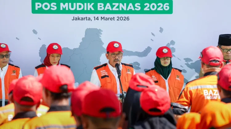 BAZNAS RI Lepas Tim Siaga Pos Mudik 2026 di 21 Titik
