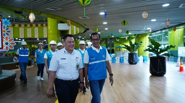 PLN Jamin Pasokan Listrik Stasiun Gambir Andal selama Mudik 2026