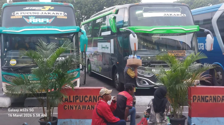 Pemudik Tujuan Jawa Barat di Terminal Kampung Rambutan Mulai Meningkat