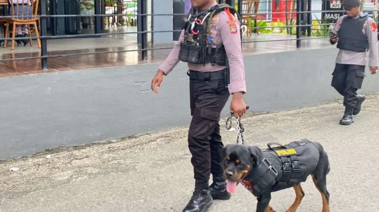 Amankan Bandara Soetta, Polisi Terjunkan Tim Anjing Pelacak