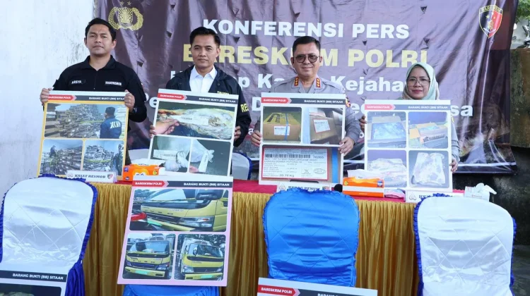 Bareskrim Polri Sita 12,9 Ton Daging Domba Impor Kedaluwarsa