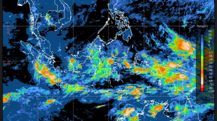 Prakiraan Cuaca Ibu Kota Provinsi se-Indonesia, 17 Maret