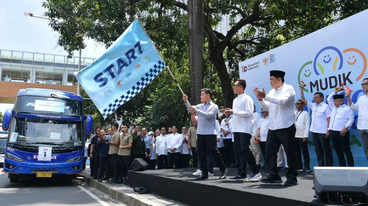 Wapres Lepas Peserta Mudik Bersama Holding BUMN Danareksa 2026
