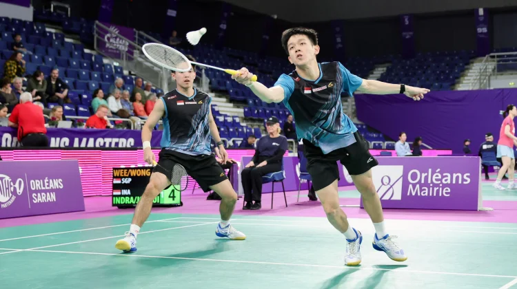 Raymond/Nikolaus Melaju ke 16 Besar Orleans Masters 2026