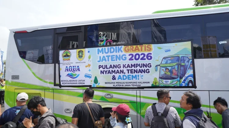 Pemprov Jateng Berangkatkan 19 Ribu Pemudik Gratis