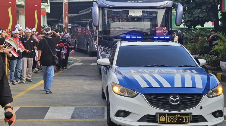 Menaker Lepas Mudik Gratis Sebanyak 11.300 Warmindo Jabodetabek