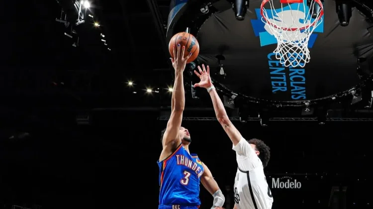 Thunder Perkasa, Gilas Nets 121-92 di Barclays Center