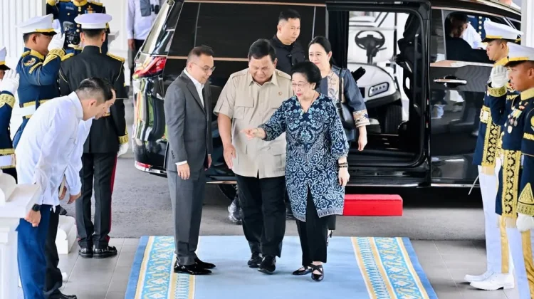 Presiden Prabowo Bertemu Megawati di Istana Negara