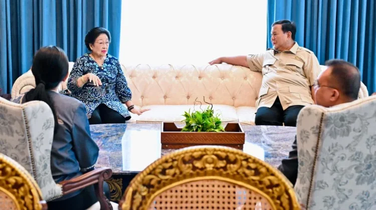 Pertemuan 3 Jam, Presiden Prabowo–Megawati Tuai Respons Positif PDIP