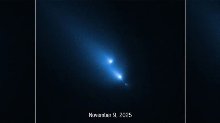 Teleskop Hubble Tangkap Momen Detik-Detik Sebuah Komet Pecah