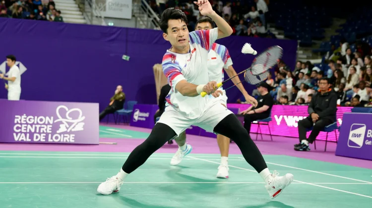 Leo/Bagas Menang atas Wakil Tuan Rumah, Maju Babak Perempat Final Orleans Masters