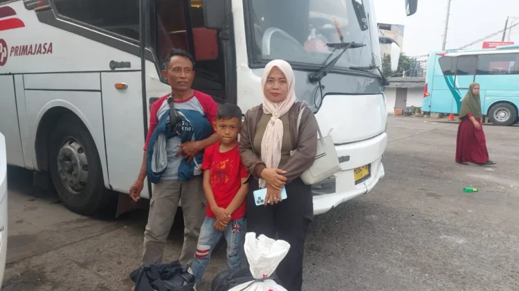 Kisah Haru Pemudik Lampung, Tempuh Dua Jalur Demi Sampai ke Pemalang