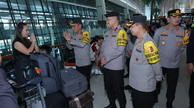Arus Mudik Bandara Soetta Lancar, Polri Pastikan Layanan Tetap Optimal