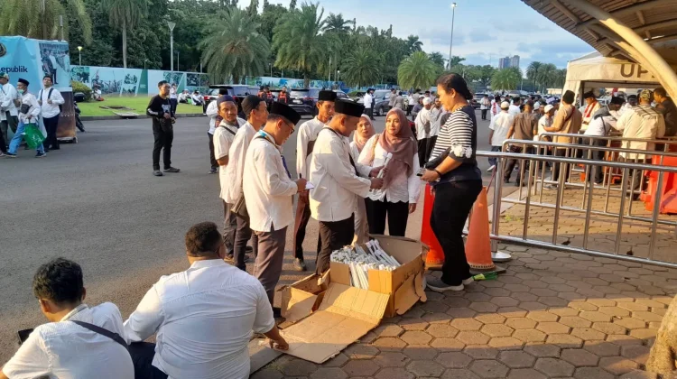 Masyarakat Antusias Ikut Jakarta Bedug Kolosal Malam Ini