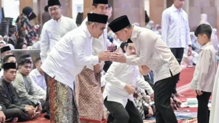 Salat Idulfitri di Istiqlal, Wapres Gibran Serukan Pererat Persaudaraan