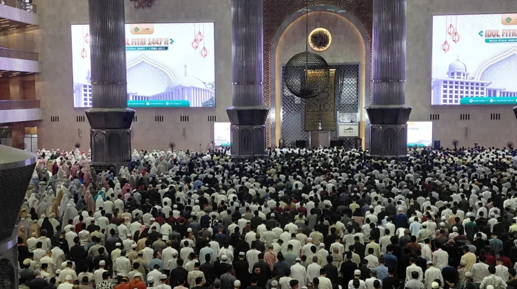 Salat Idulfitri di Istiqlal, Pesan Khotbah Tegaskan Harmoni dalam Perbedaan