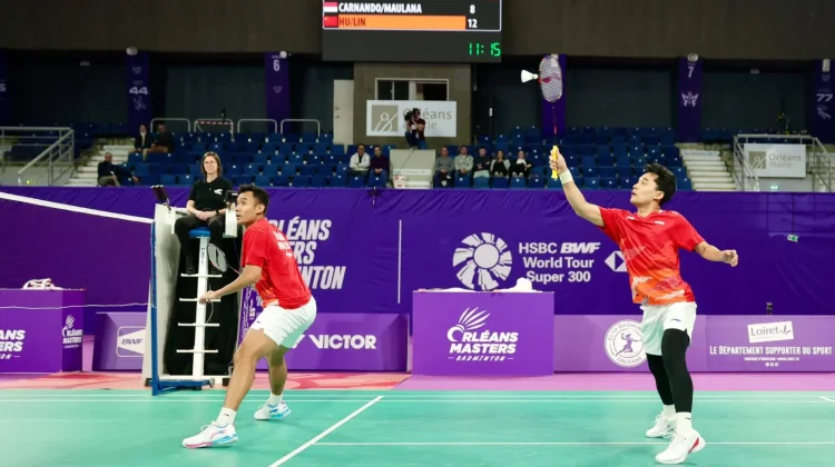 Langkah Terhenti, Leo/Bagas Gagal Tembus Final Orleans Masters 2026
