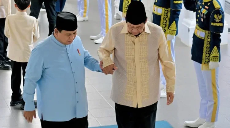 Presiden Prabowo Terima Kunjungan SBY Halalbihalal di Istana