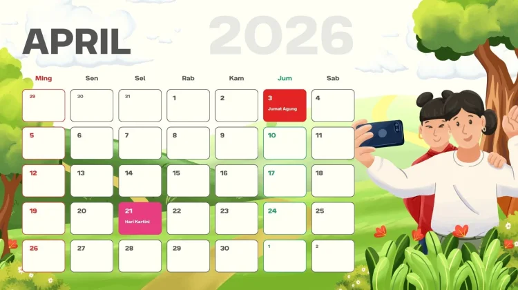 Siap Liburan? Ini Daftar Tanggal Merah April 2026 Resmi Pemerintah