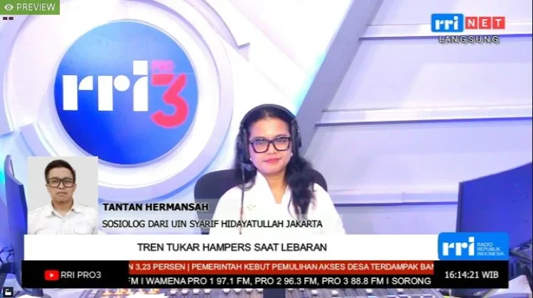 Tukar Hampers Lebaran Punya Makna Sosial dan Keagamaan