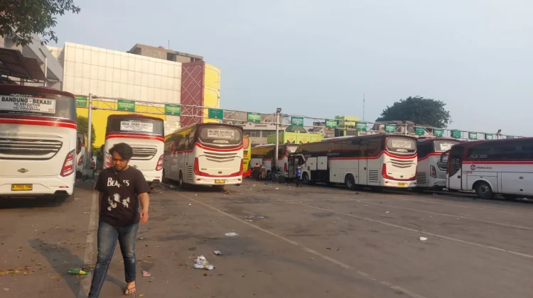 Arus Balik di Terminal Bekasi Mulai Menggeliat