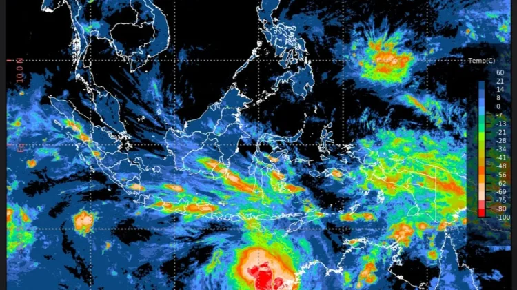 Prakiraan Cuaca Ibu Kota Provinsi se-Indonesia, 25 Maret