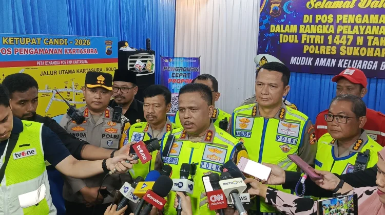 Kakorlantas Pastikan Arus Balik di Solo Raya Masih Terkendali