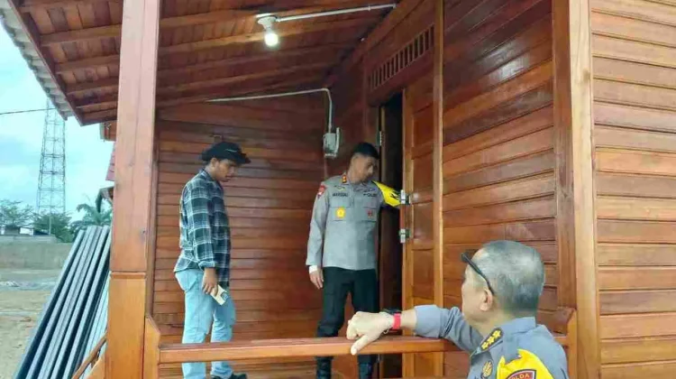 Polri Bangun 150 Huntap Aceh Tamiang Tepat Target