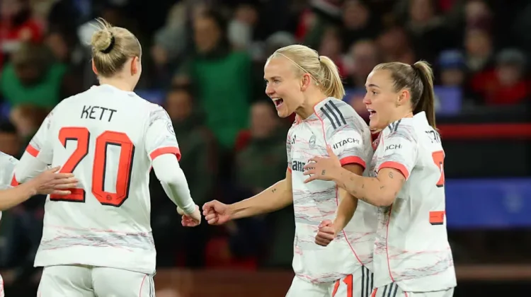 Bayern Curi Kemenangan Tipis atas Man United di Liga Champions Wanita
