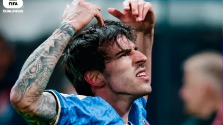 Italia Selangkah Lagi ke Piala Dunia, Kalahkan Irlandia Utara 2-0