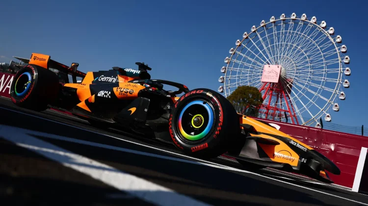 Hentikan Dominasi Mercedes, Piastri Tercepat di FP2 Jepang