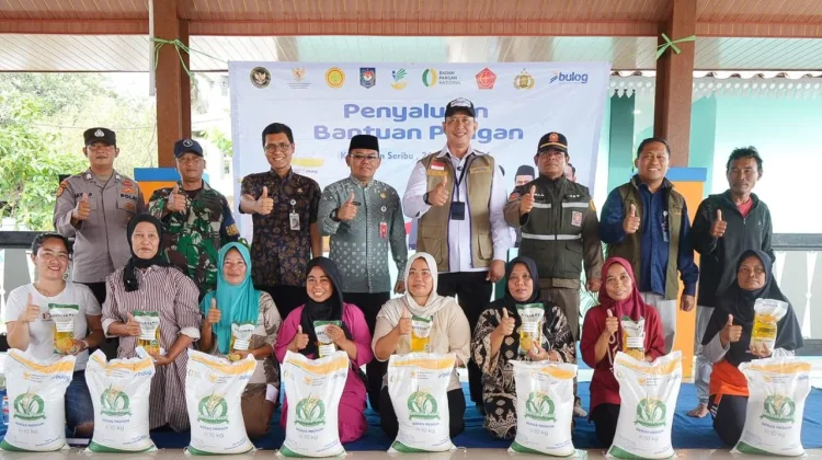 Warga Senang Terima Bantuan Pangan Pemerintah usai Idulfitri