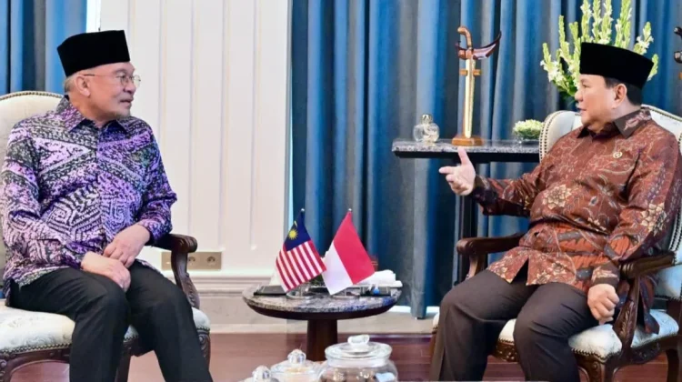 Silahturahmi Idulfitri, Presiden Prabowo Sambut Hangat Kedatangan PM Malaysia