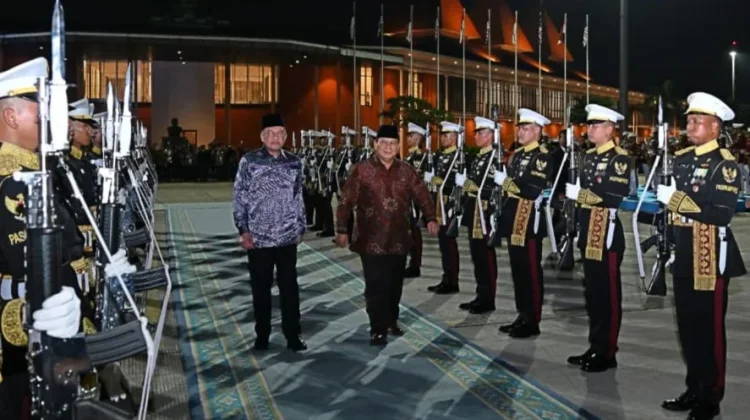 Presiden Melepas Kepulangan PM Anwar Ibrahim di Halim