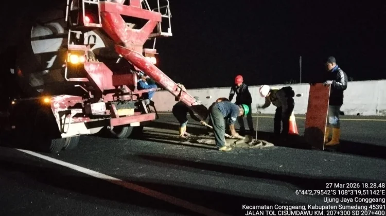 Retakan Tol Cisumdawu Ditangani Cepat, Pemerintah Pastikan Lalu Lintas Tetap Aman