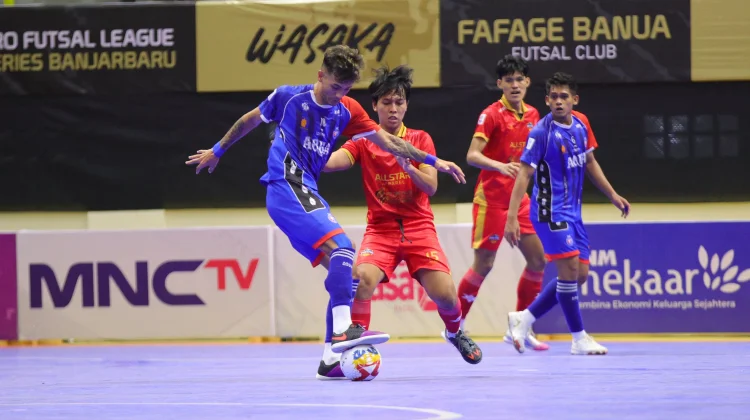 Unggul FC Malang Kalahkan Asahan Futsal Klub 6-2 di Banjarbaru
