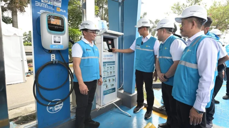 Mudik dengan EV Kian Diminati, Transaksi SPKLU PLN Tembus Rekor Tertinggi