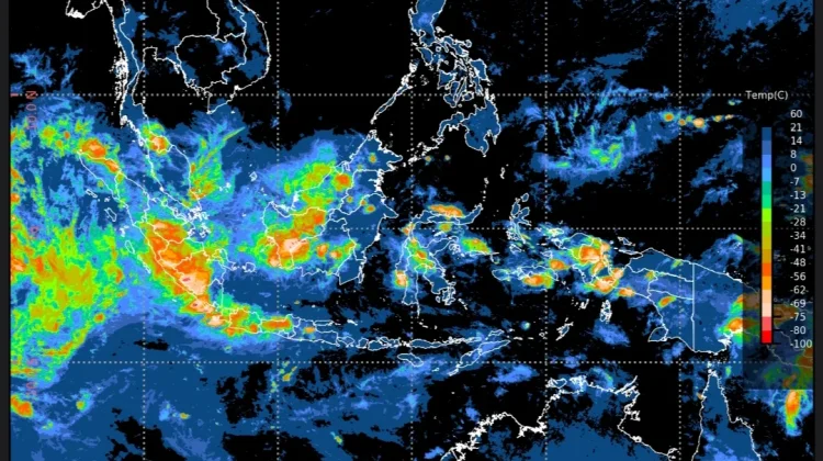 Prakiraan Cuaca Ibu Kota Provinsi se-Indonesia, 30 Maret