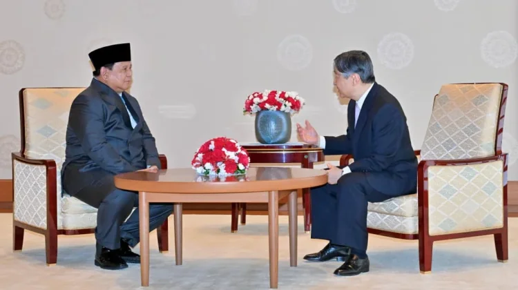 Suasana Hangat, Presiden Prabowo dan Kaisar Jepang Bahas Isu Strategis