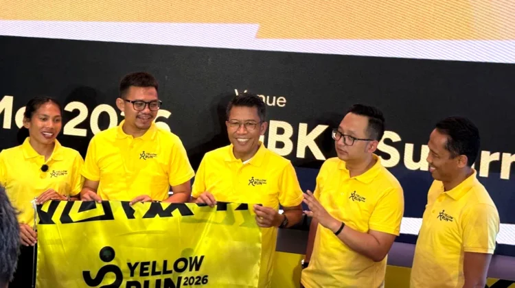Yellow Run 2026 Siap Digelar di GBK, Targetkan 10 Ribu Pelari