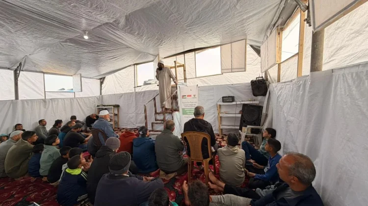 BAZNAS Dirikan Tiga Masjid Darurat di Gaza